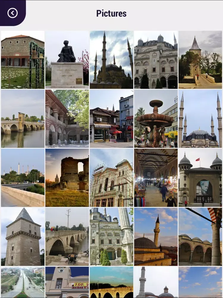 Captures d'écran de Edirne City Guide iPad 