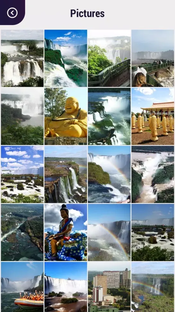 Captures d'écran de Foz do Iguacu Travel Guide