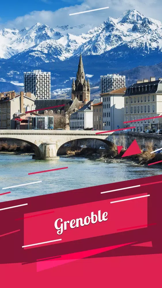 Tangkapan skrin Grenoble Tourism Guide