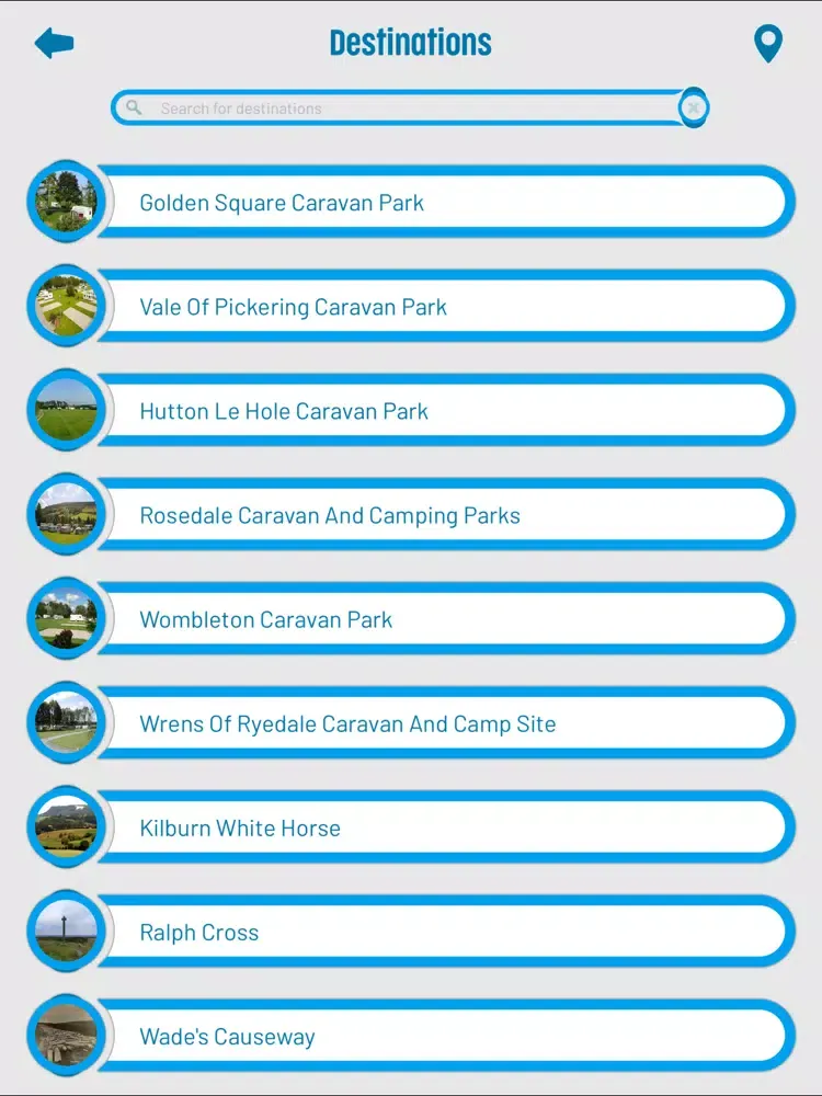 North York Moors National Park iPad 应用截图