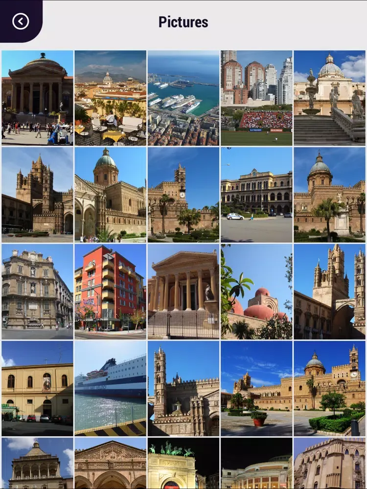 Palermo City Guide iPad  سکرین شاٹس