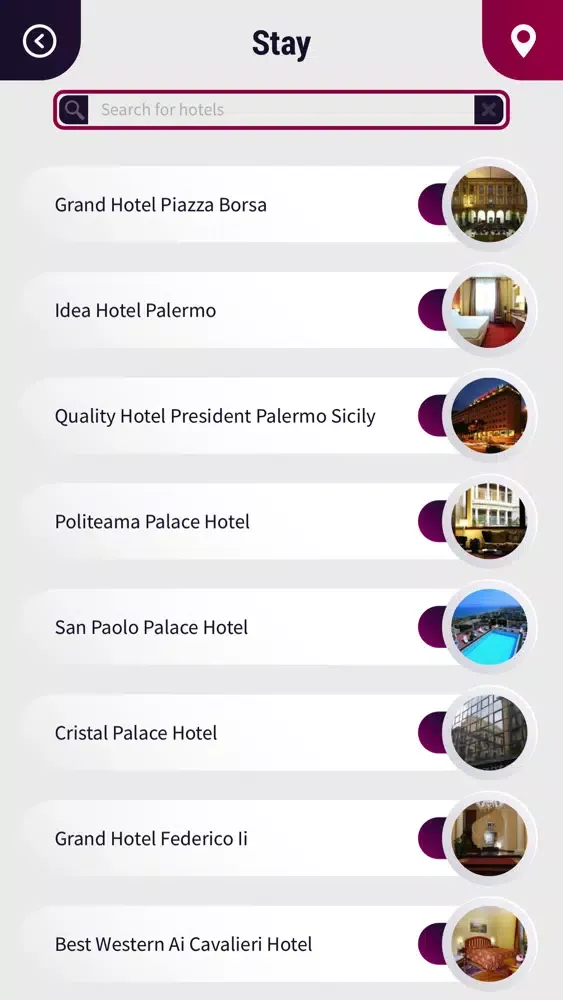 Palermo City Guide سکرین شاٹس