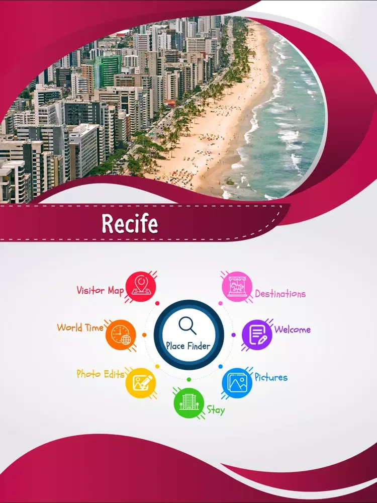 Recife Tourism iPad 应用截图
