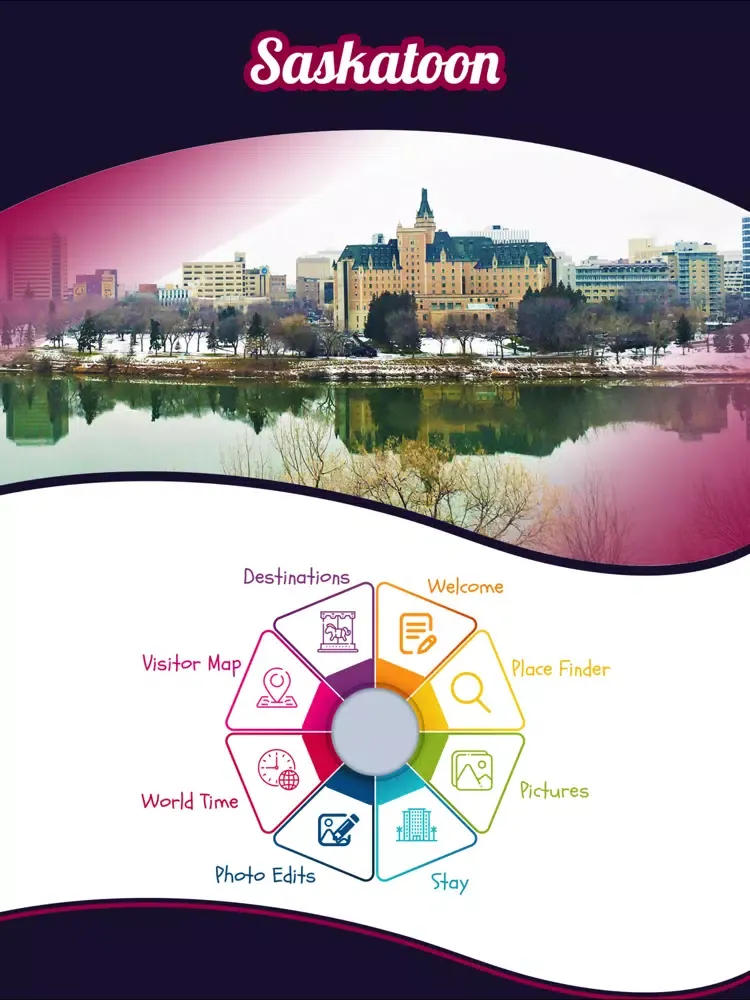 Скриншоты Saskatoon Travel Guide iPad 