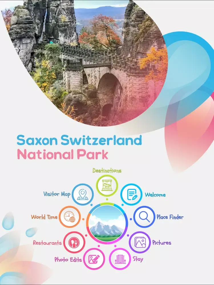 Captures d'écran de Saxon Switzerland Park iPad 