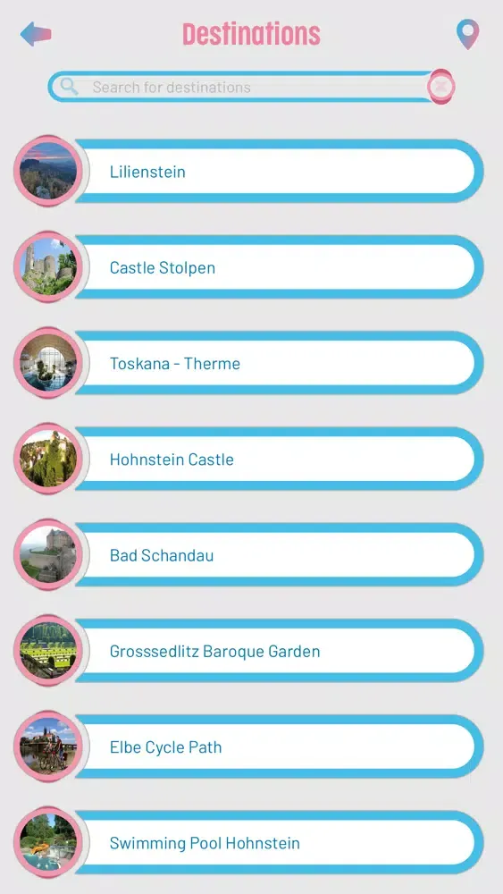 Captures d'écran de Saxon Switzerland Park