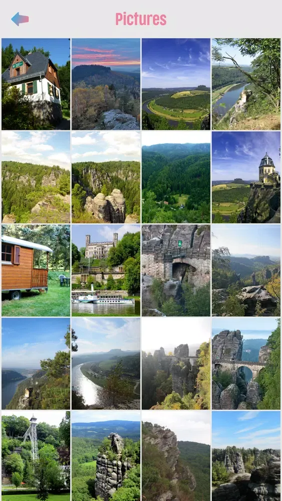 Captures d'écran de Saxon Switzerland Park