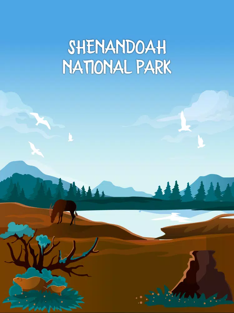 Capturas de tela do Shenandoah National Park iPad 