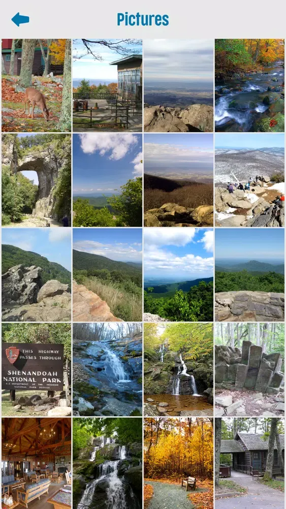 Shenandoah National Park应用截图