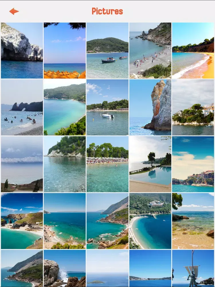 Captures d'écran de Skiathos Island Travel Guide iPad 