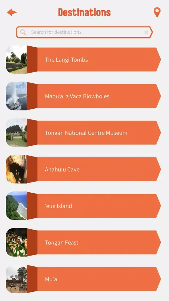 Tonga Islands Tourism スクリーンショット