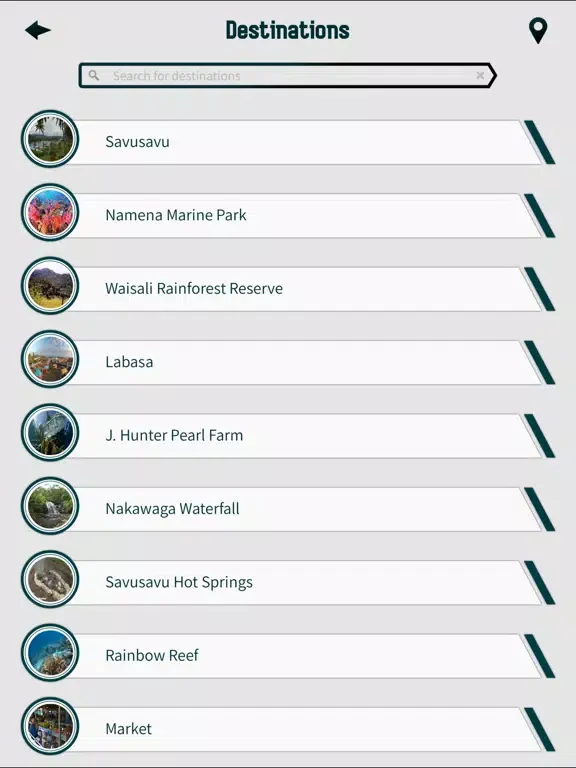 Zrzuty ekranu Vanua Levu Island Tourism iPad 