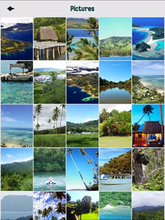 Zrzuty ekranu Vanua Levu Island Tourism iPad 