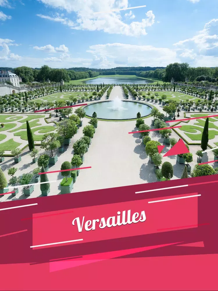 Capturas de tela do Versailles City Guide iPad 