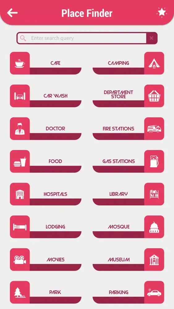 Capturas de tela do Versailles City Guide
