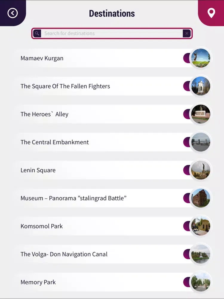 Screenshot di Volgograd City Guide iPad 