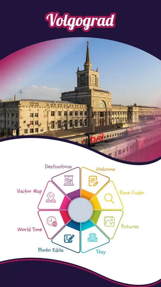 Screenshot di Volgograd City Guide