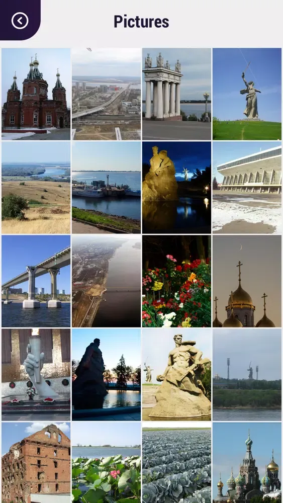 Screenshot di Volgograd City Guide