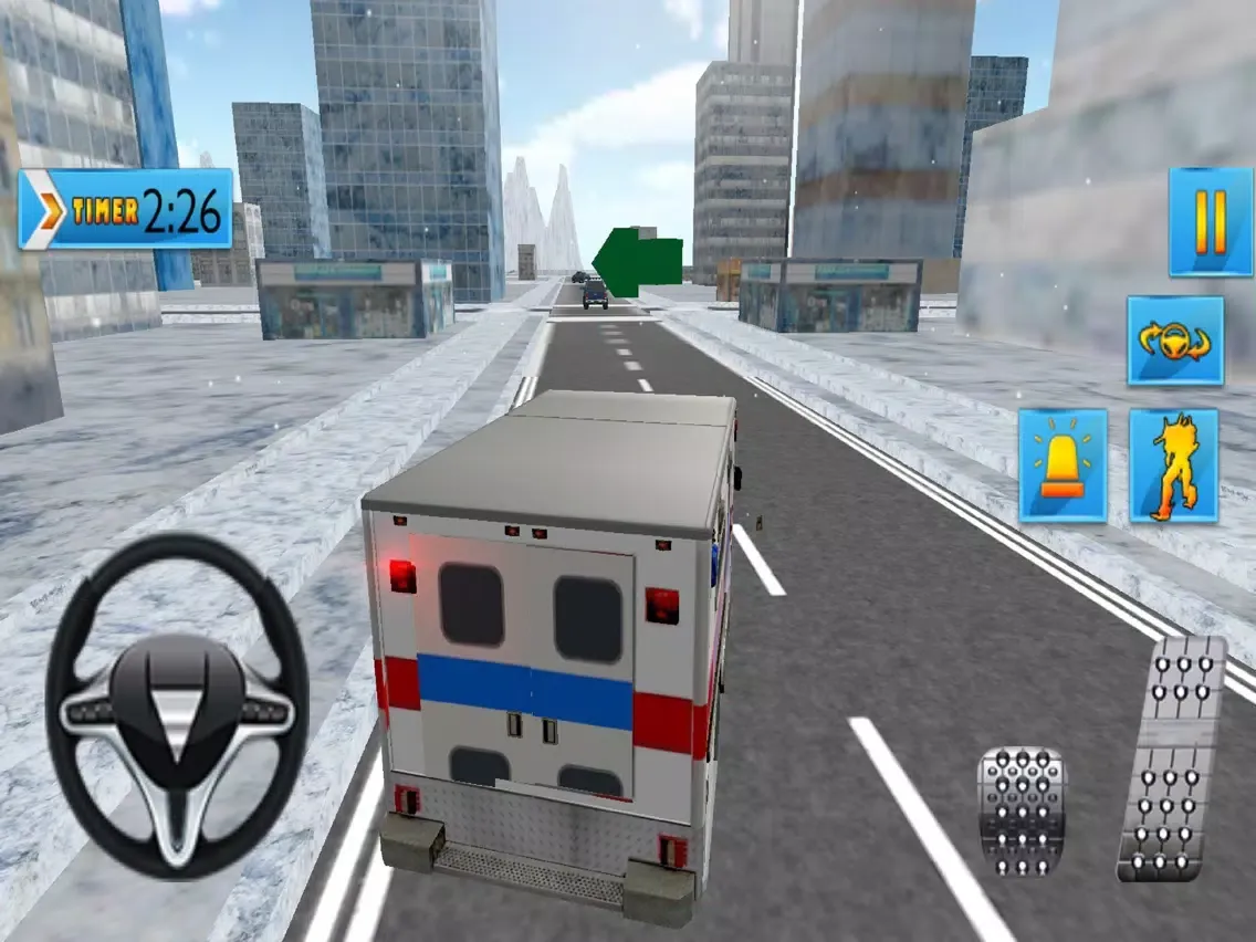 Ambulance Robot Transform 3D iPad Screenshots