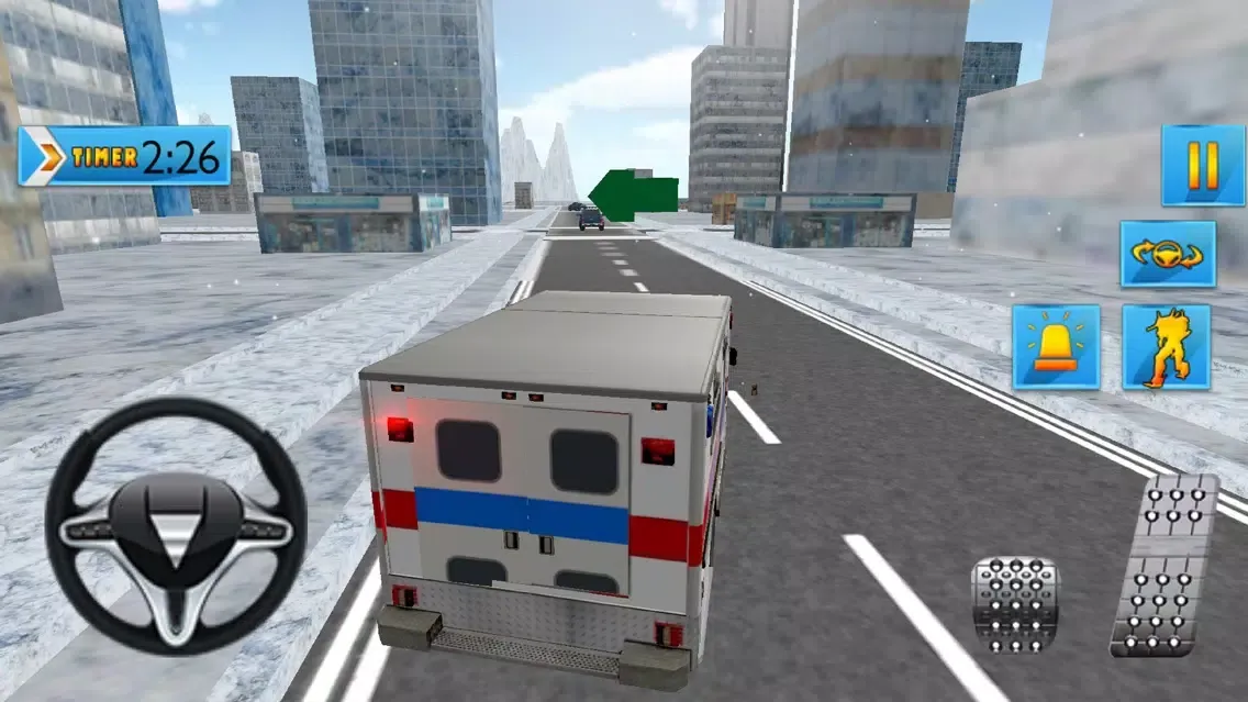 Ambulance Robot Transform 3D Screenshots