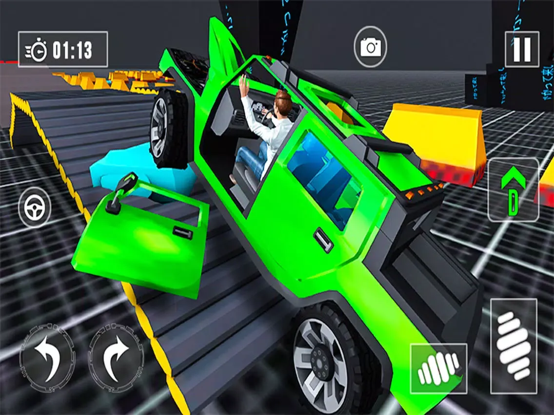 Capturas de tela do Car Crash Parking Mania iPad 