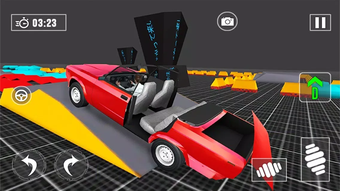 Capturas de tela do Car Crash Parking Mania