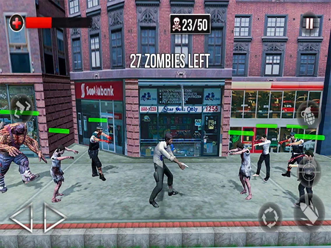 Capturas de pantalla de City Police Zombie Defense 3D iPad 