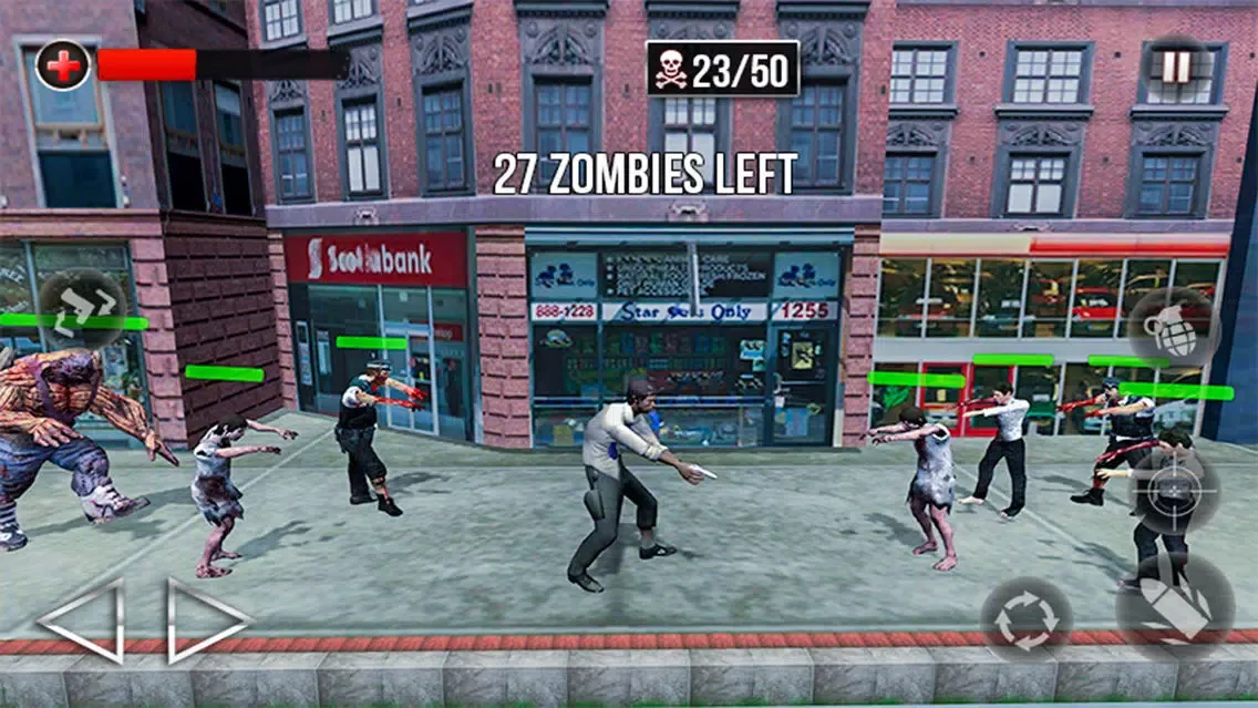 Capturas de pantalla de City Police Zombie Defense 3D