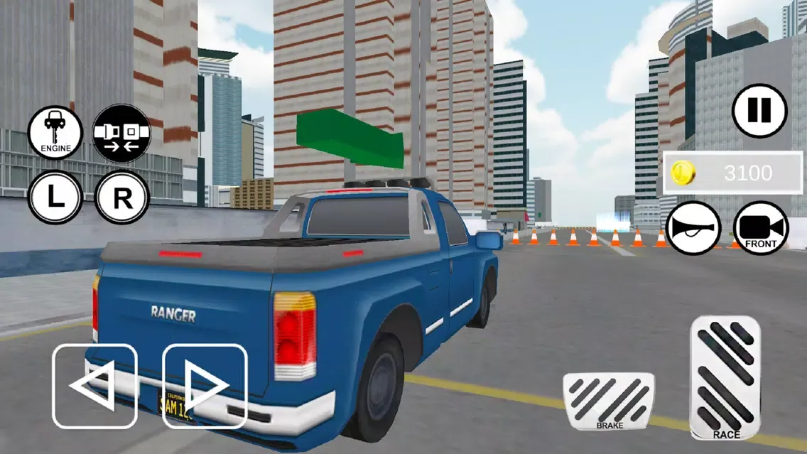 Real City Driving School: Extreme Car Simulator স্ক্রিনশট