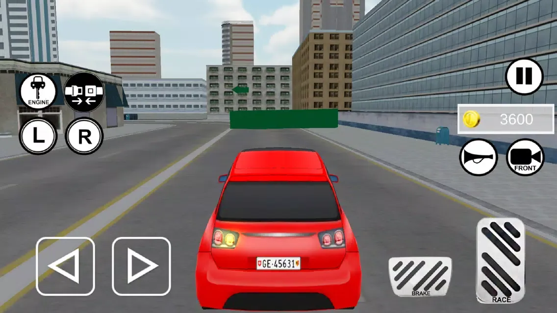 Real City Driving School: Extreme Car Simulator স্ক্রিনশট
