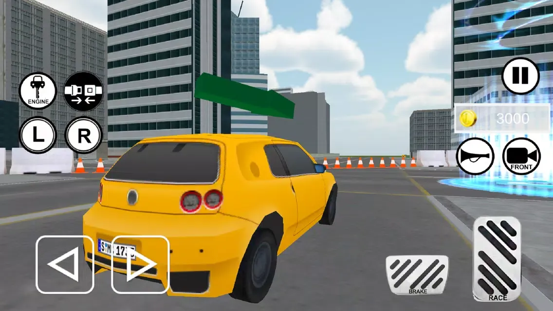 Real City Driving School: Extreme Car Simulator স্ক্রিনশট