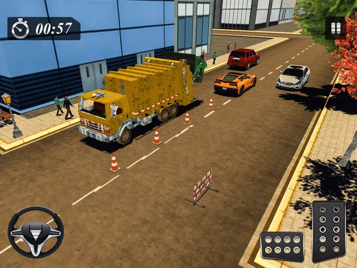 Tangkapan layar Garbage Truck Simulator Pro iPad 