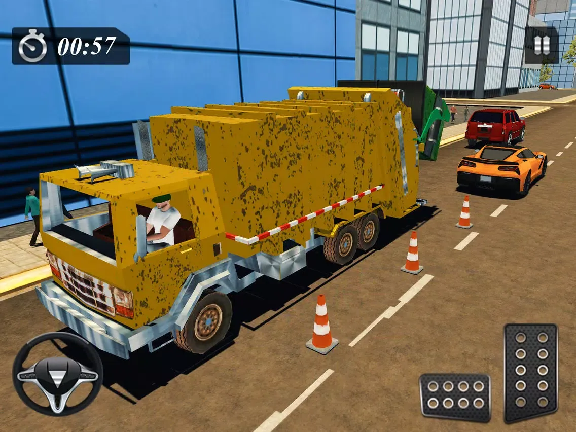 Tangkapan layar Garbage Truck Simulator Pro iPad 
