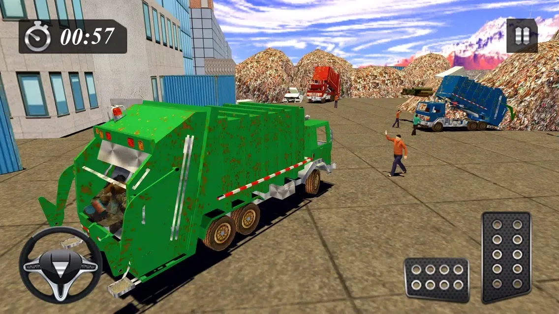 Tangkapan layar Garbage Truck Simulator Pro