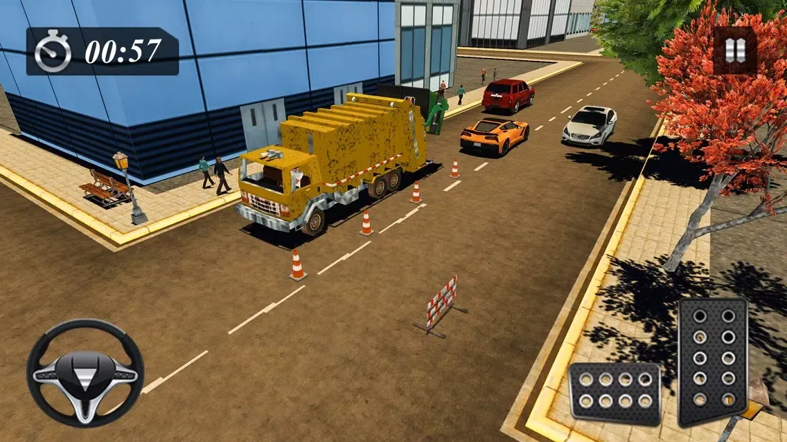 Tangkapan layar Garbage Truck Simulator Pro