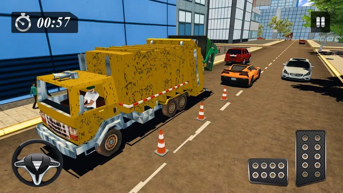 Tangkapan layar Garbage Truck Simulator Pro