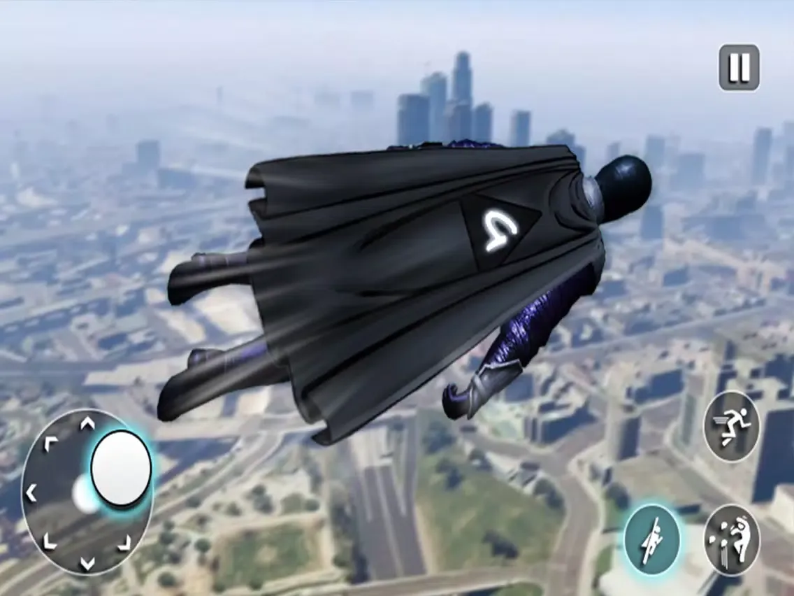 Gravity Man Superhero Mad City iPad  Screenshots