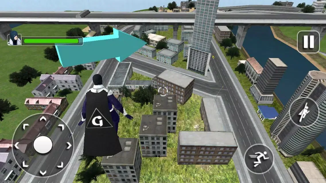 Gravity Man Superhero Mad City Screenshots