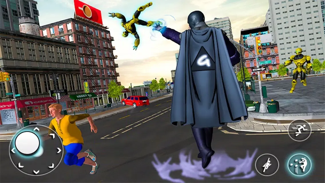 Gravity Man Superhero Mad City Screenshots