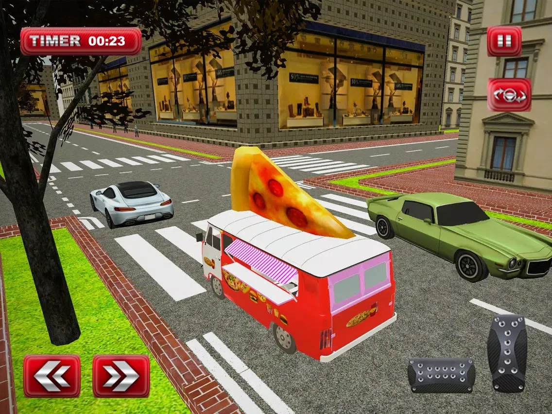 Pizza Delivery Bike Rider Game iPad  स्क्रीनशॉट