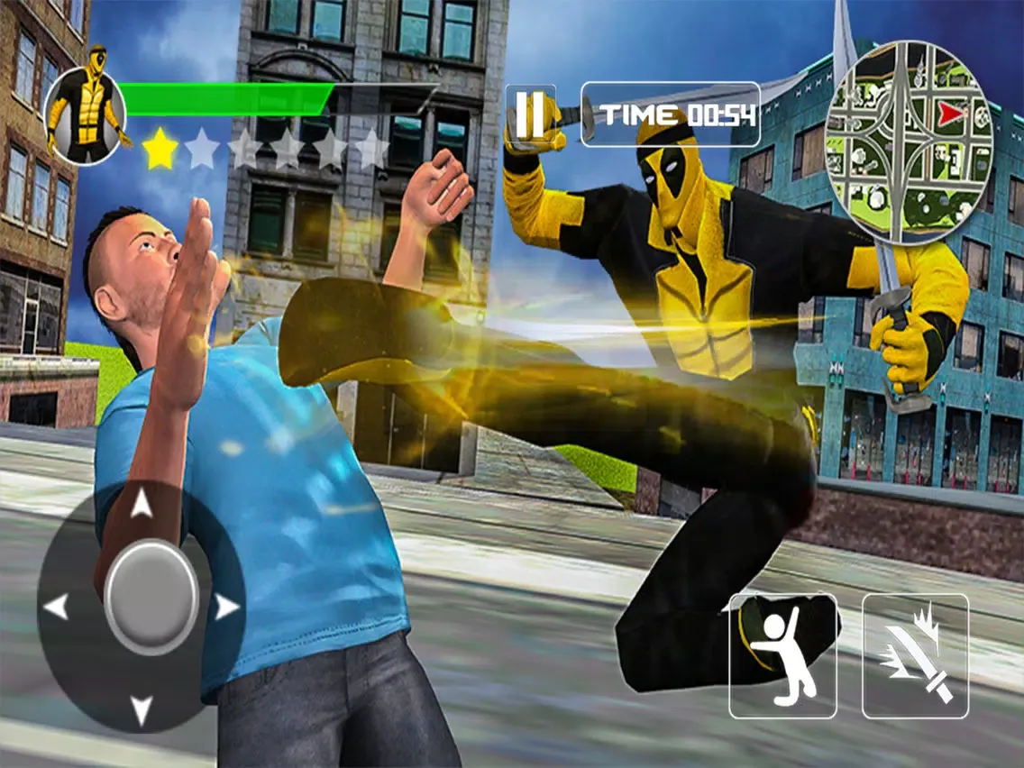 Dual Sword Hero Battle City 3D iPad  Screenshots