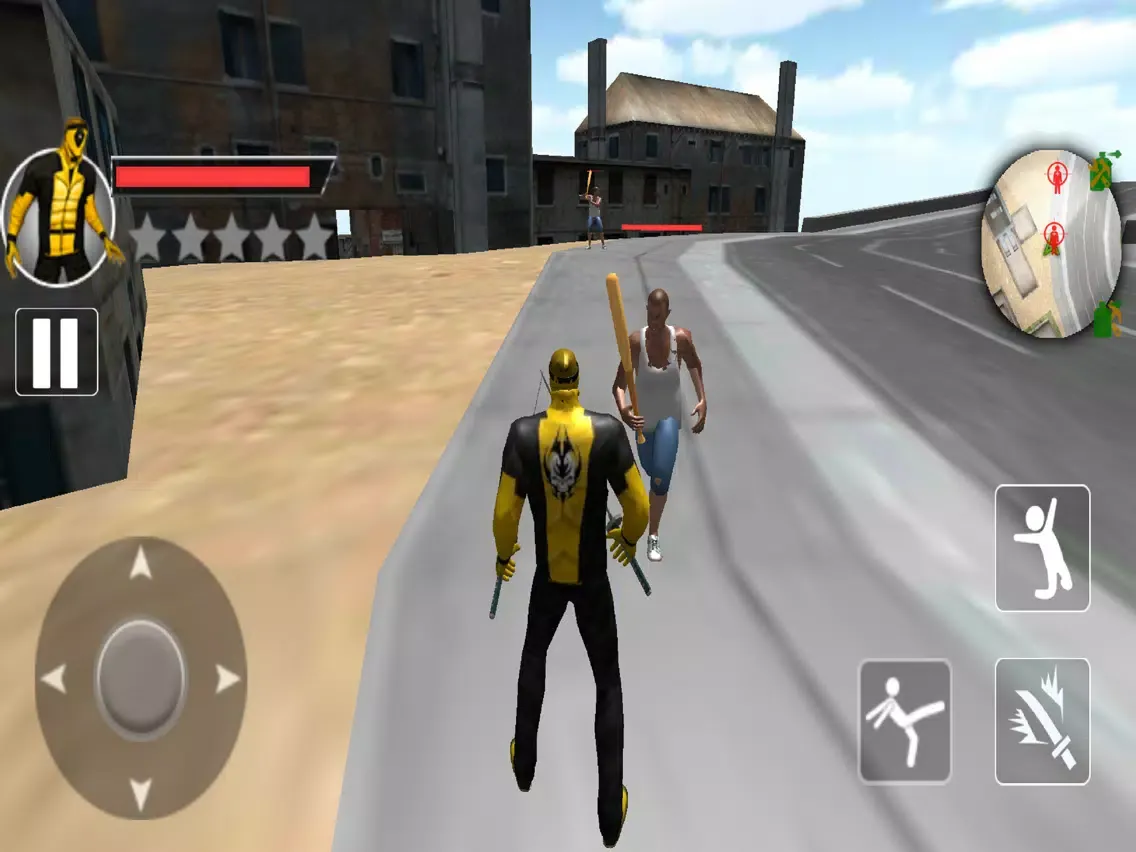Dual Sword Hero Battle City 3D iPad  Screenshots