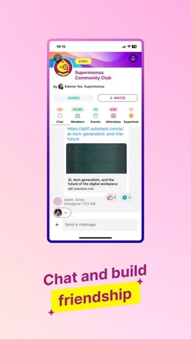 Supermomos: Socialize & Learn應用截圖