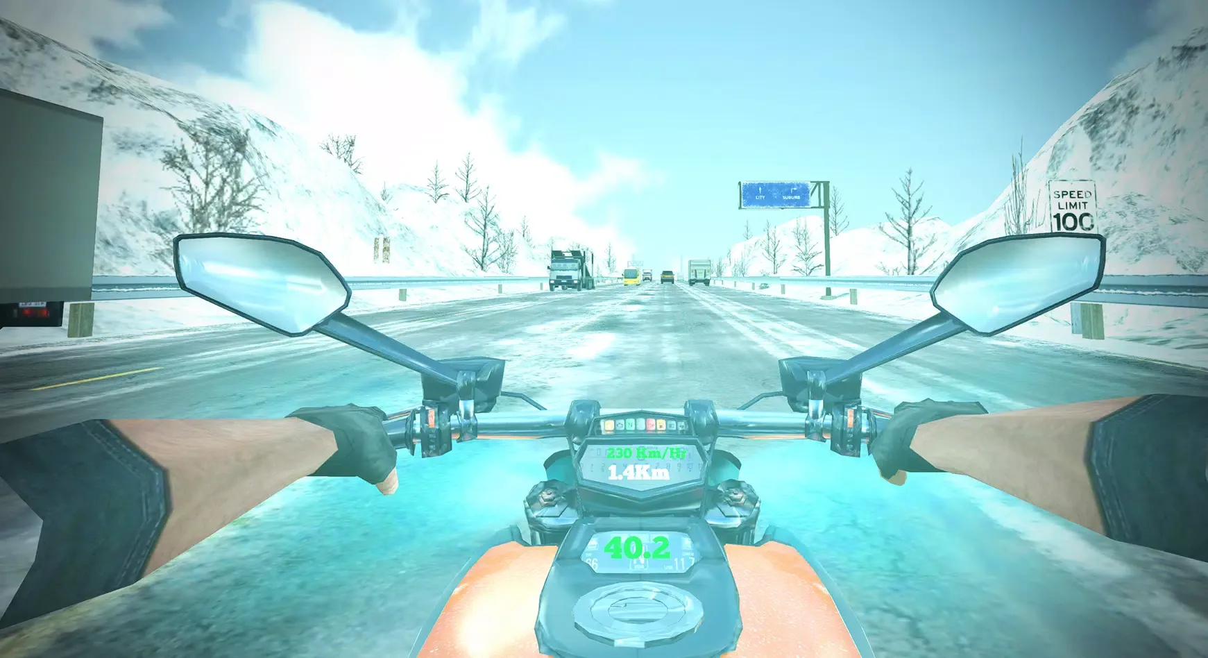 VR Bike Ride Screenshots
