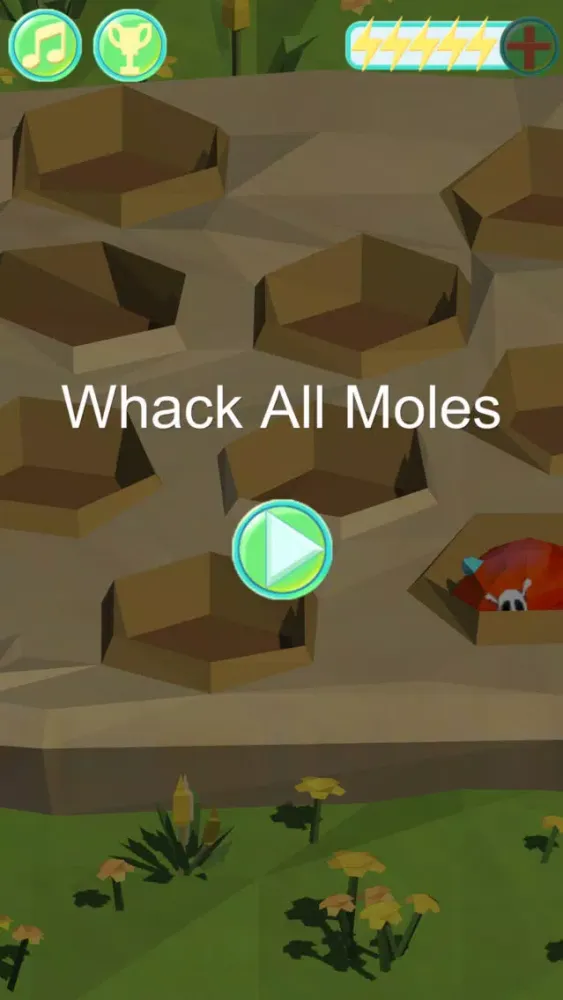 Whack All Moles - 3D Visual Screenshots