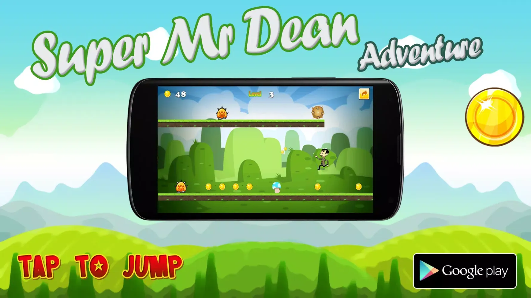 Super Mr Dean Adventure应用截图