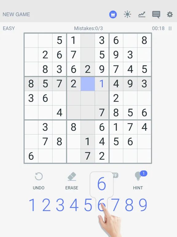 Sudoku: Classic Sudoku Puzzle iPad  Screenshots