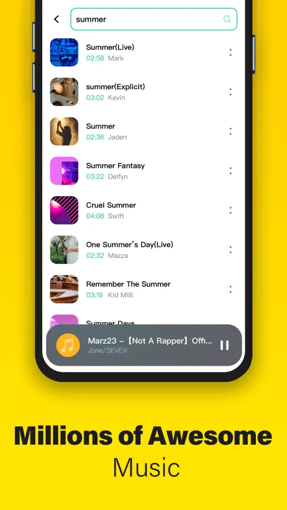 Capturas de tela do Music Downloader - Mp3 Music
