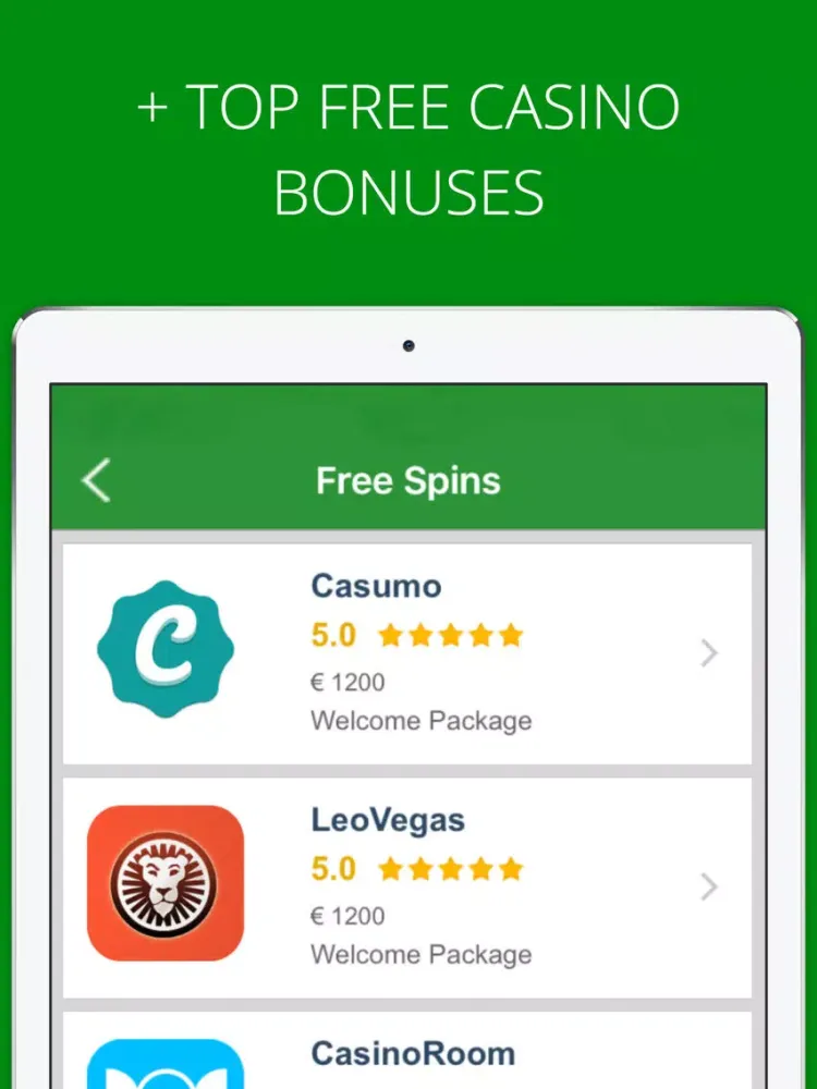 Скриншоты Free Bets Sports Betting App iPad 