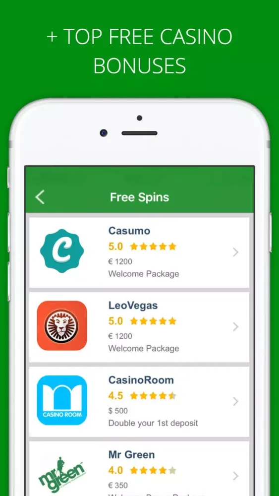 Скриншоты Free Bets Sports Betting App